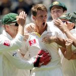 Australia Cricket Team Celebrates Victory over India in First Test at Melbourne
