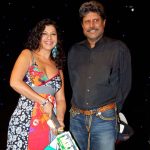 Kapil Dev with Sambhavna Seth