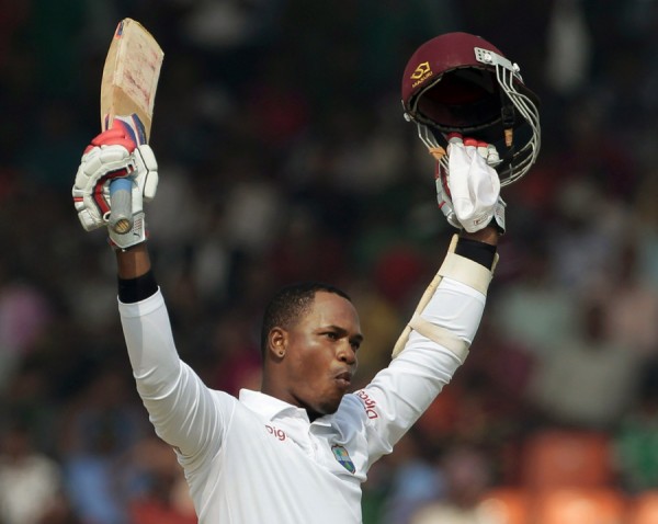 Marlon Samuels - Thrilled after plundering his maiden Test double hundred