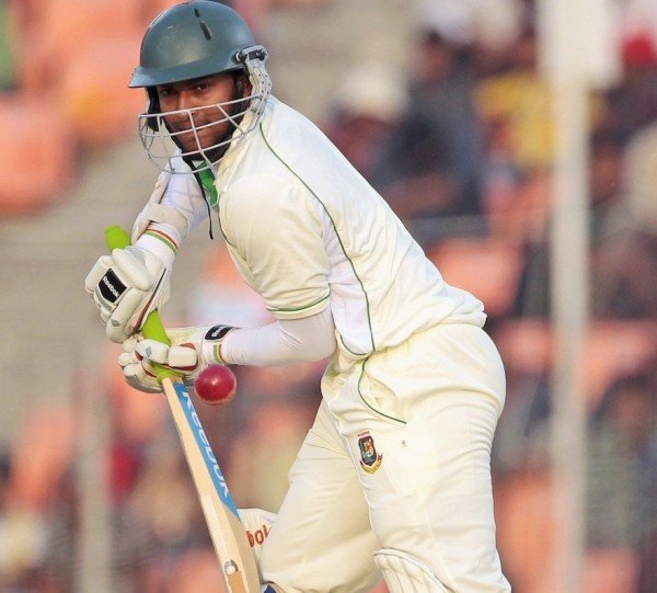 Shakib Al Hasan - Missed another Test ton by just three runs