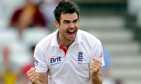 James Anderson - Destroyed the India top order batting
