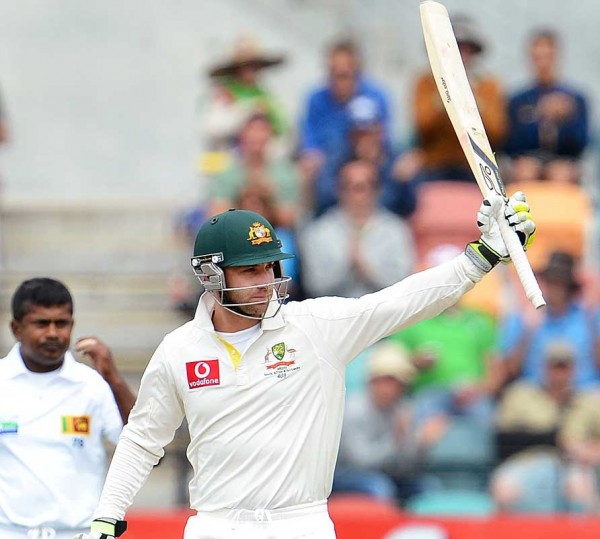 Phillip Hughes - The highest run scorer of the day with 86