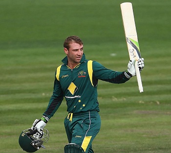 Phillip Hughes - 2nd ton of the series