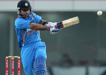 Virat Kohli - an explosive unbeatn match winning knock of 77 runs