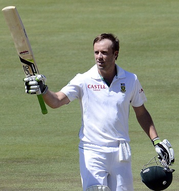 AB de Villiers - 'Player of the series' for his outstanding batting and wicket keeping