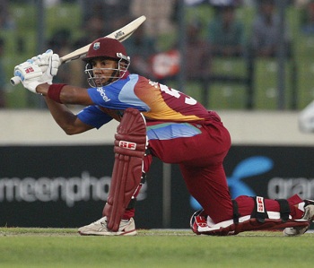Lendl Simmons - 'Player of the match' for his majestic knock