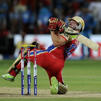 AB de Villiers - 'Player of the match' for his unbeaten 50 off 23
