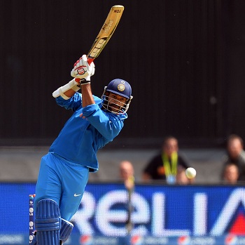 Shikhar Dhawan - 264 runs in the tournament at an awesome average of 132.00