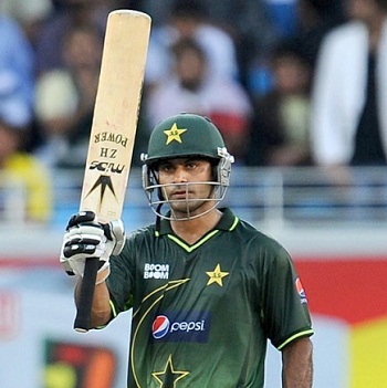Mohammad Hafeez - 'Player of the match' and 'Player of the series'