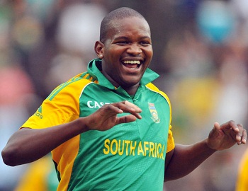 LonwaboTsotsobe - Broke the back of the Indian batting by grabbing four wickets