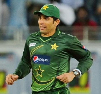 Misbah -ul-Haq - Led Pakistan to a histroic win