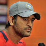 MS Dhoni speaking to the press after first test defeat against Australia at Melbourne