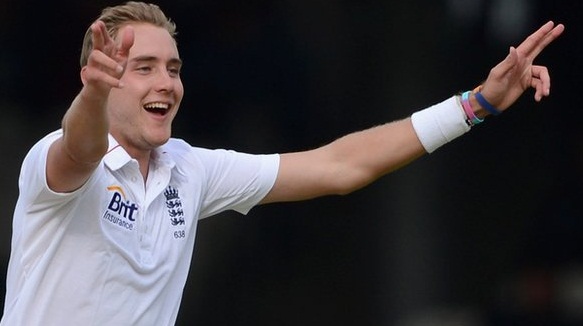 Stuart Broad - 'Player of the match' for grabbing 11 wickets in the match