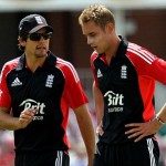 Alastair Cook and Stuart Broad - Will lead in the ODIs and T20 respectively