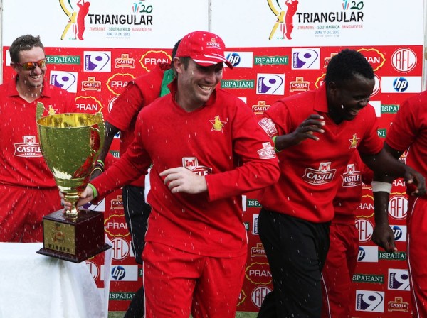 Brendon Taylor - Led Zimbabwe from the front by smashing unbeaten 59 runs in the final