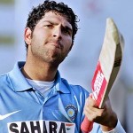 Yuvraj-Singh - A sparkling unbeaten knock of 77 from 35 mere deliveries